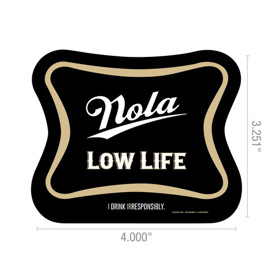Black and Gold Sticker
